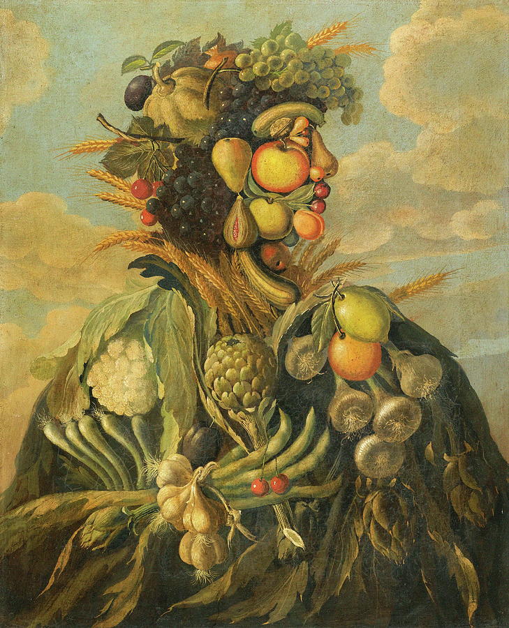 Autumn 6 Painting by Giuseppe Arcimboldo