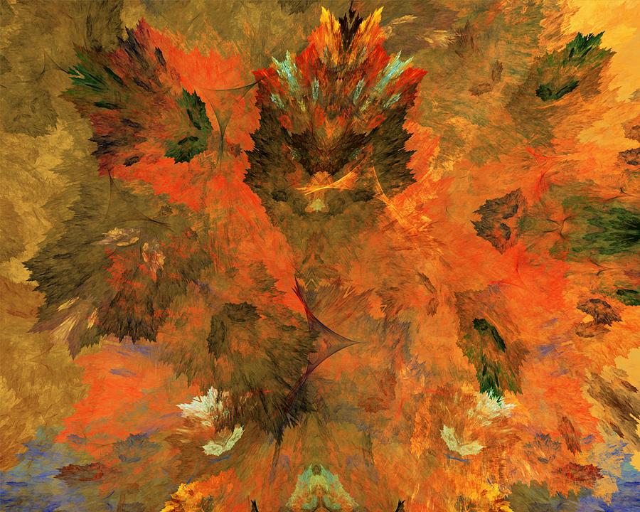 Autumn Abstract 103101 Digital Art