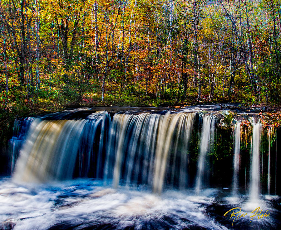 Autumn Afternoon at Wolf Creek Photograph by Rikk Flohr