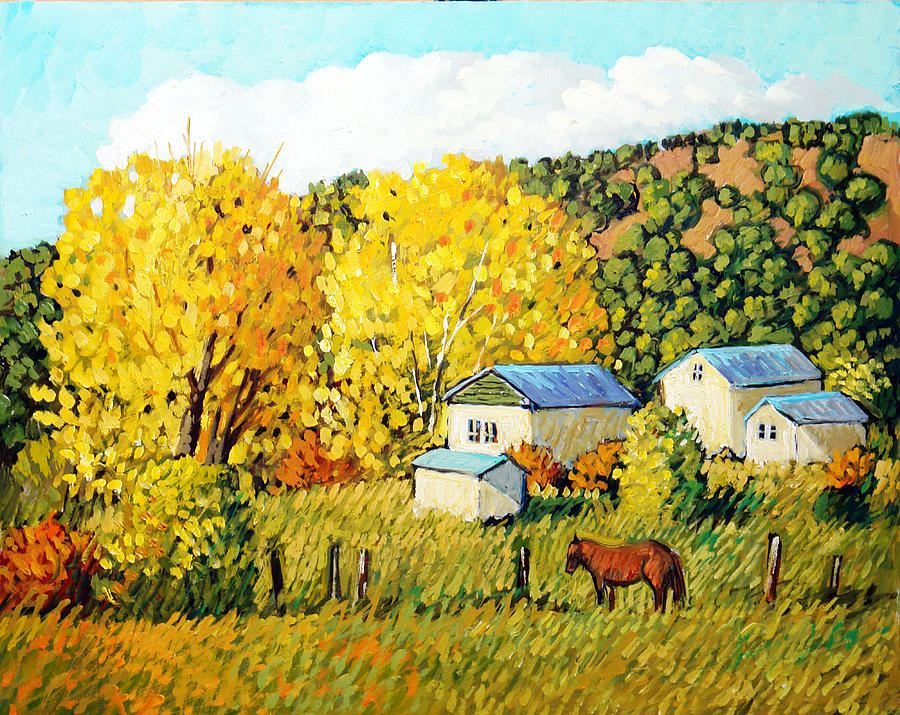 Autumn Afternoon Painting by Donna Clair