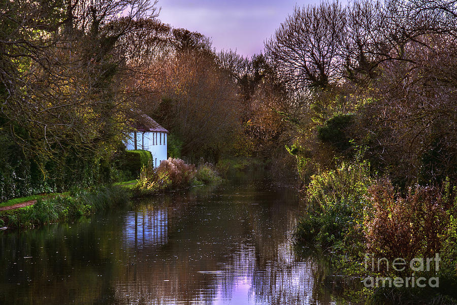 Fall Photograph - Autumn Afternoon On The Kennet by Ian Lewis