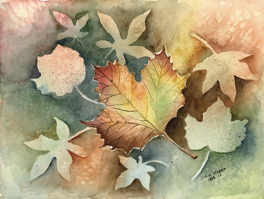 Autumn Again Painting by Arline Wagner