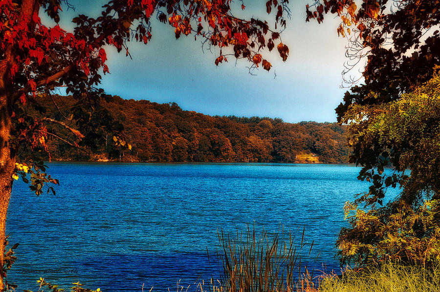 Autumn At Argyle Lake Photograph by Thomas Woolworth