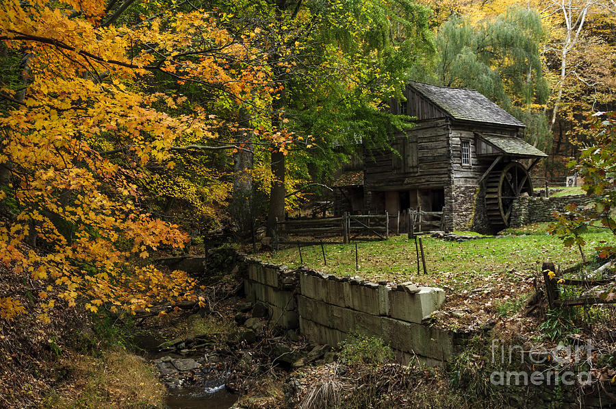 Fall Photograph - Autumn at Cuttalossa Farm III by Debra Fedchin