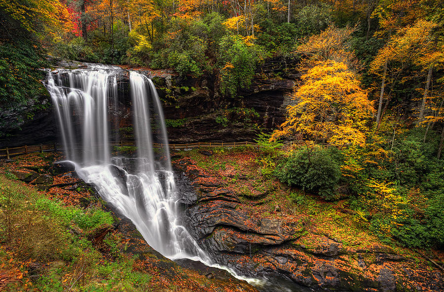 Autumn At Dry Falls - Waterfall Photograph by Douglas Berry