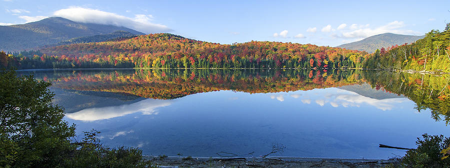 Mountain Photograph - Autumn at Heart Lake by Tony Beaver