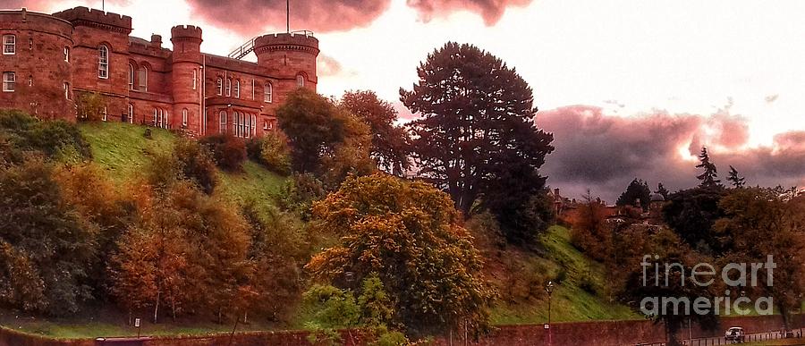 Autumn At Inverness Castle Photograph by Joan-Violet Stretch