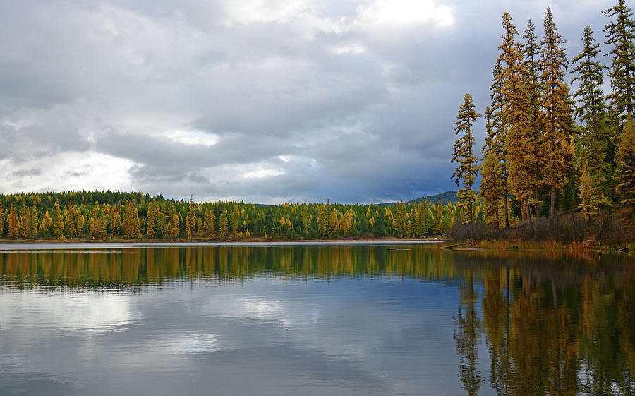 Autumn at Island Lake Photograph by Whispering Peaks Photography