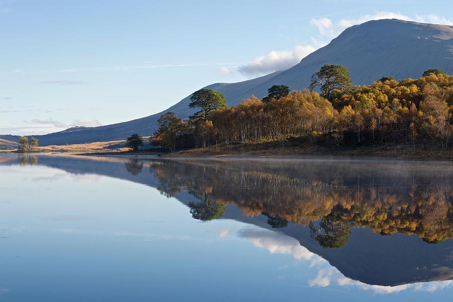 Autumn at Loch Tulla Photograph by Stephen Taylor