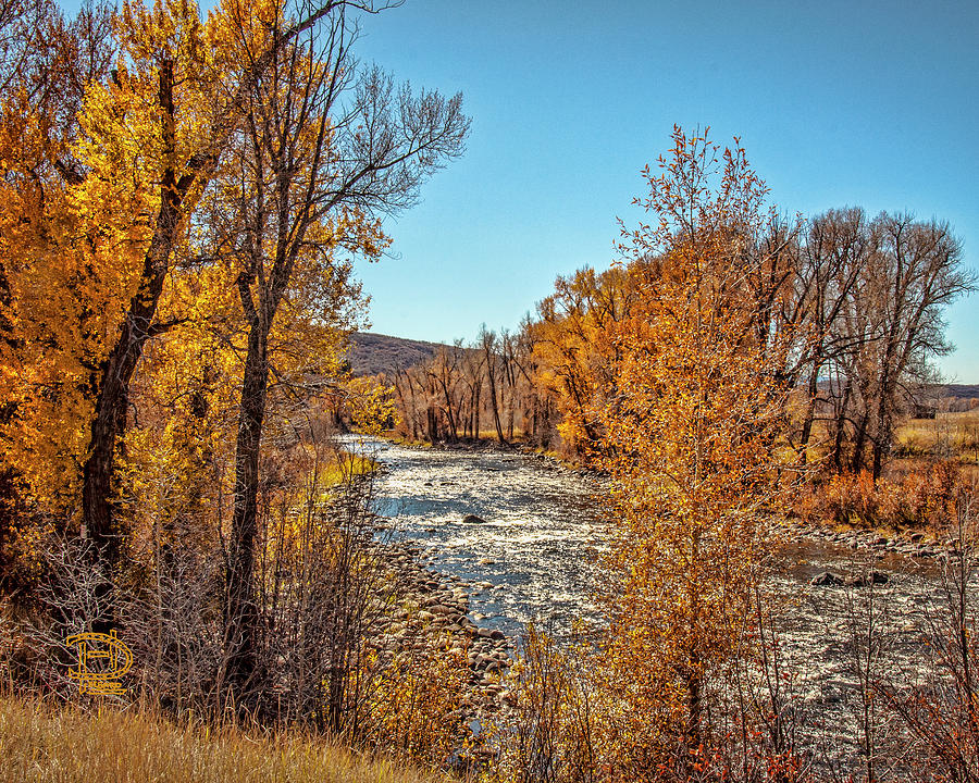 Autumn at Lower Mad Creek Photograph by Daniel Hebard