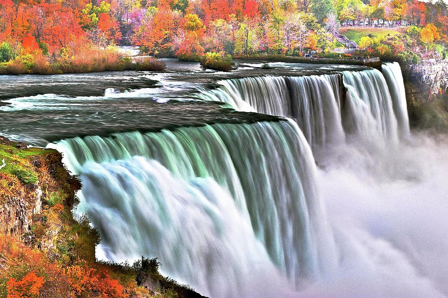 Autumn at Niagara Photograph by Frozen in Time Fine Art Photography