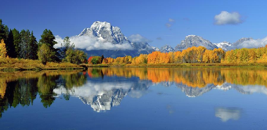 Autumn At Oxbow Photograph by Michael Morse - Fine Art America