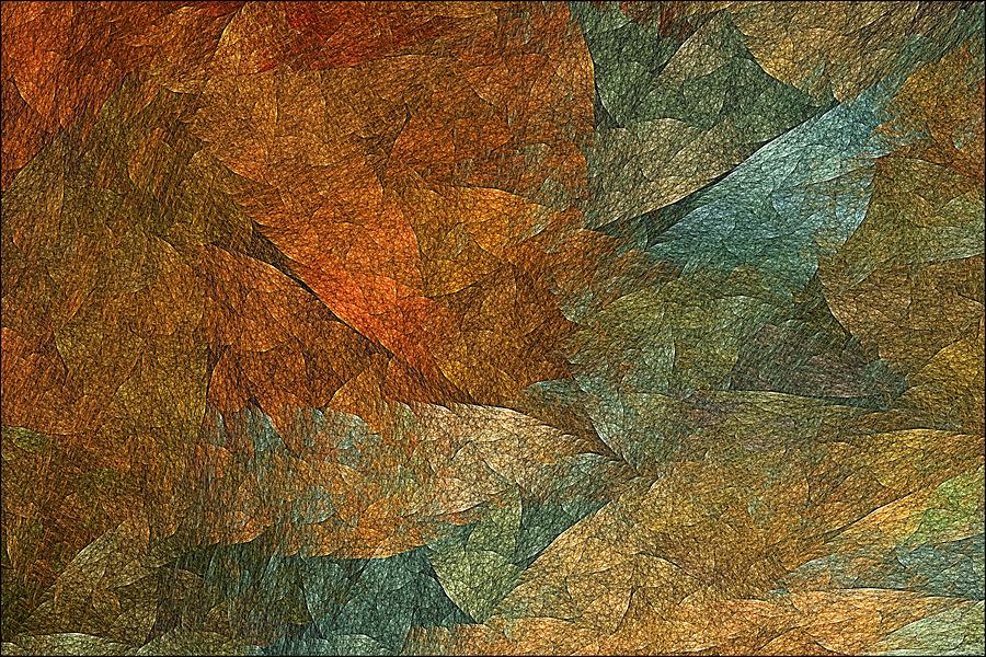 Autumn at the Creek Digital Art by Doug Morgan