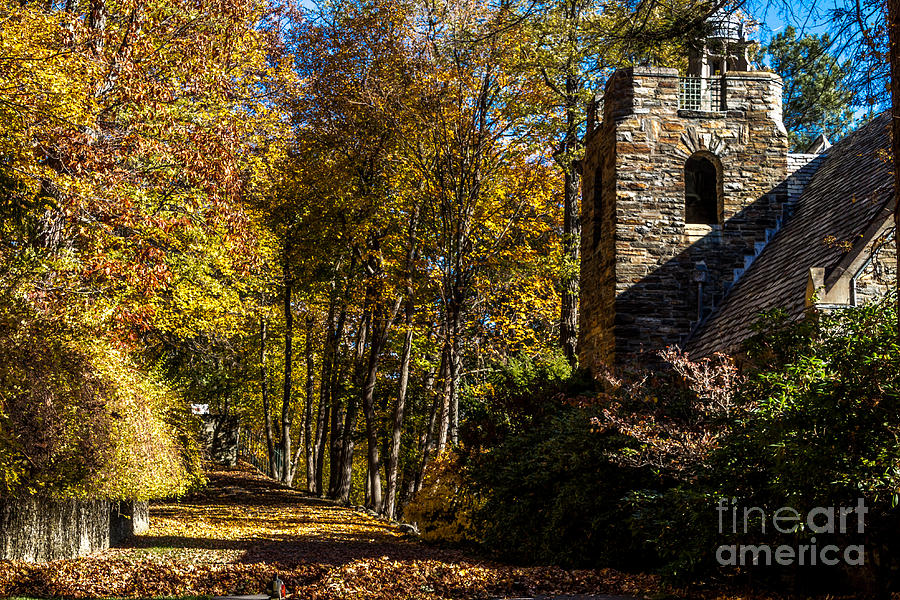 Autumn at the Garrett Chapel Photograph by William Norton