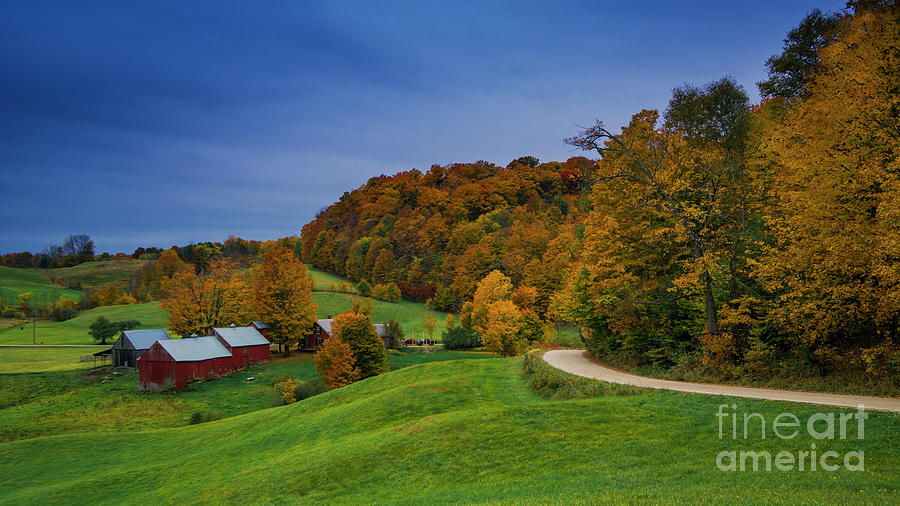 Autumn at the Jenne Farm Photograph by Scenic Vermont Photography