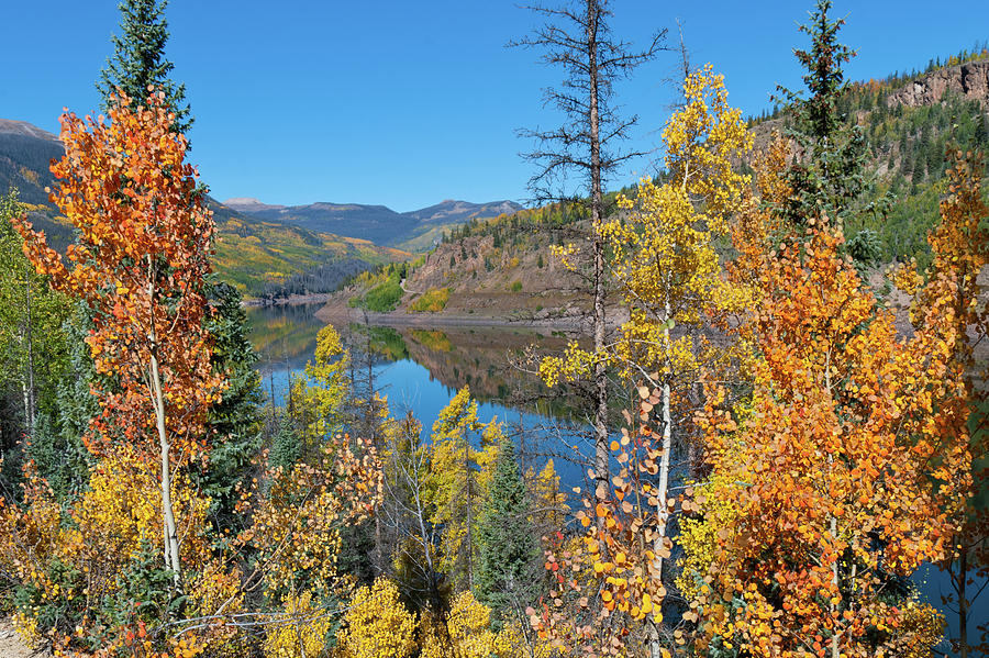 Autumn at the Rio Grande Reservoir Photograph by Cascade Colors