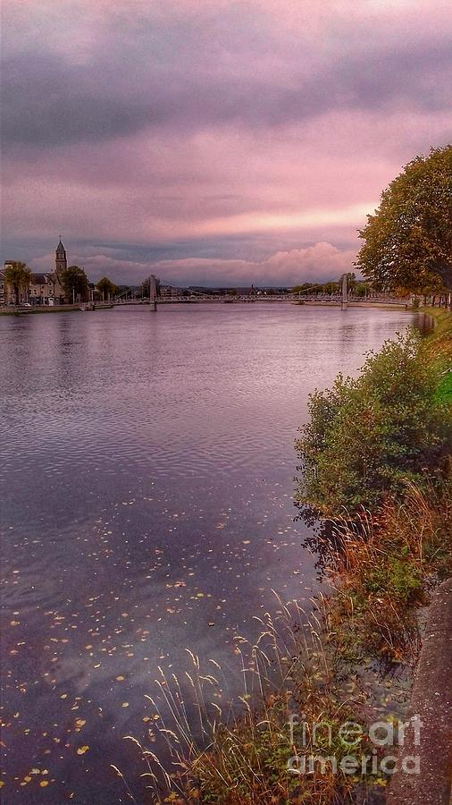 Autumn At The River Ness Photograph