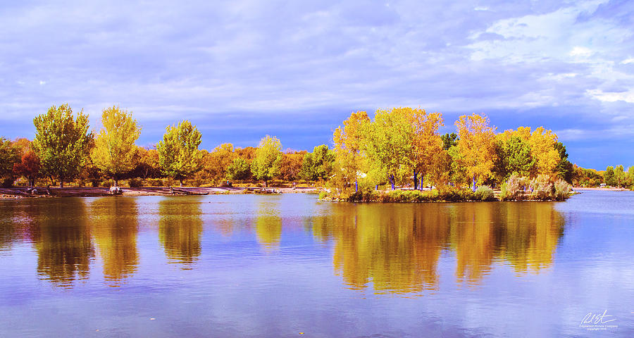 Autumn at Tingley Photograph by Richard Estrada - Fine Art America