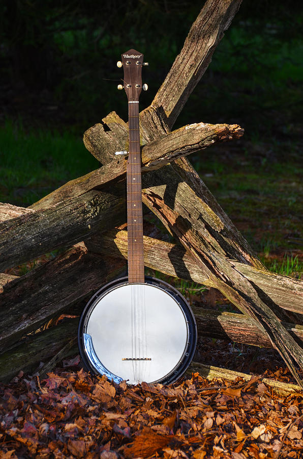 Autumn Banjo Photograph by Bill Cannon