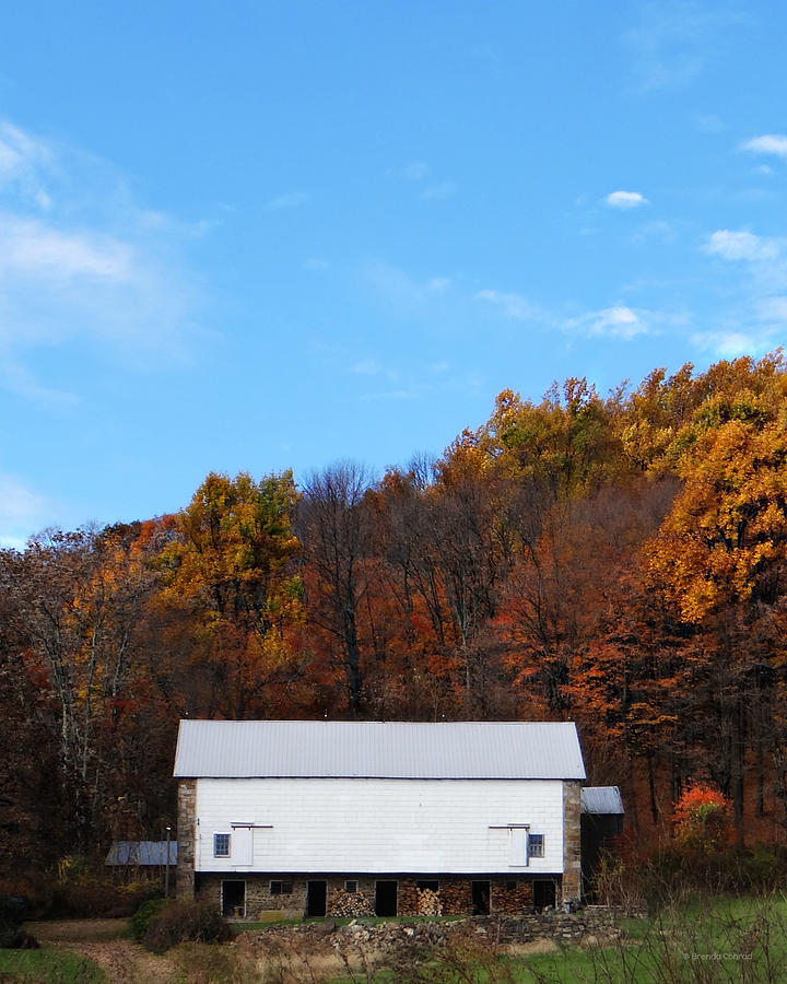 Autumn Barn Photograph by Dark Whimsy