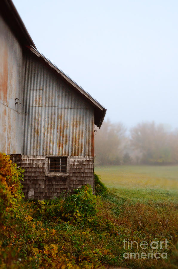 Autumn Barn Photograph by Jill Battaglia