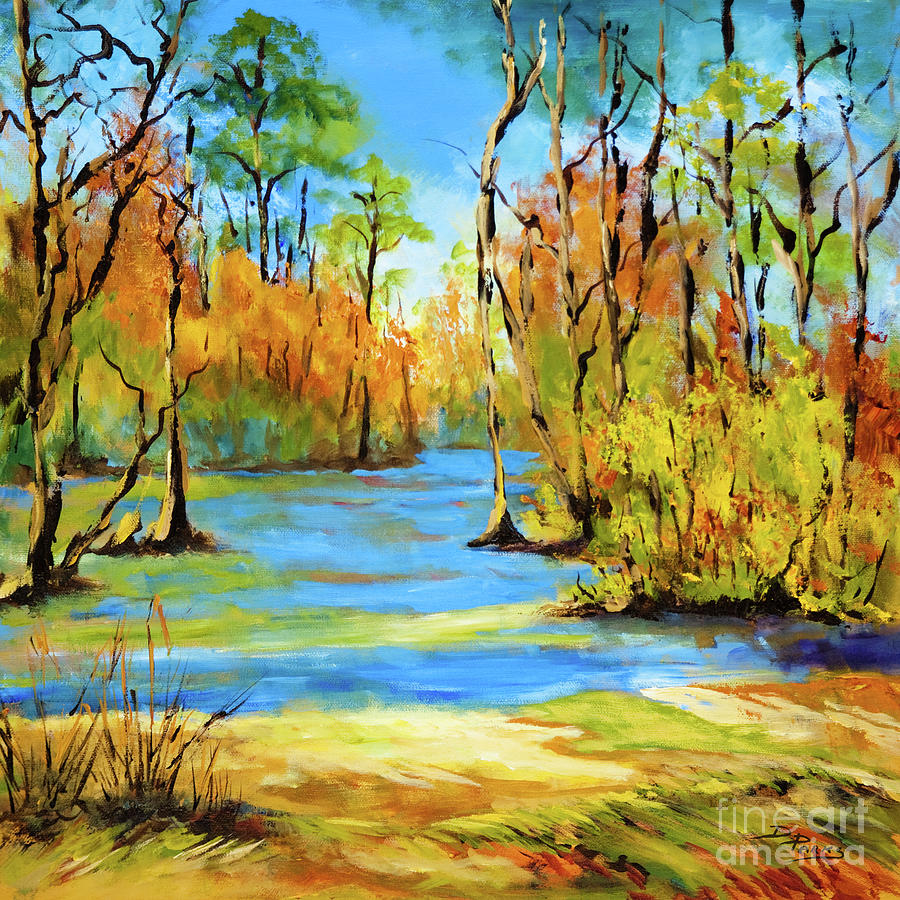 Autumn Bayou Painting by Dianne Parks