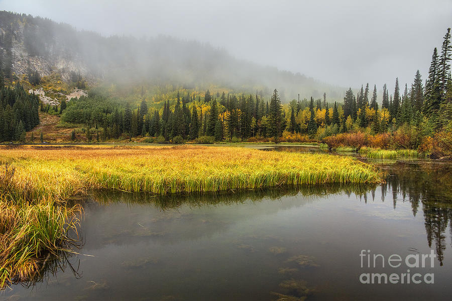 Autumn Begins at Silver Lake Photograph by Spencer Baugh
