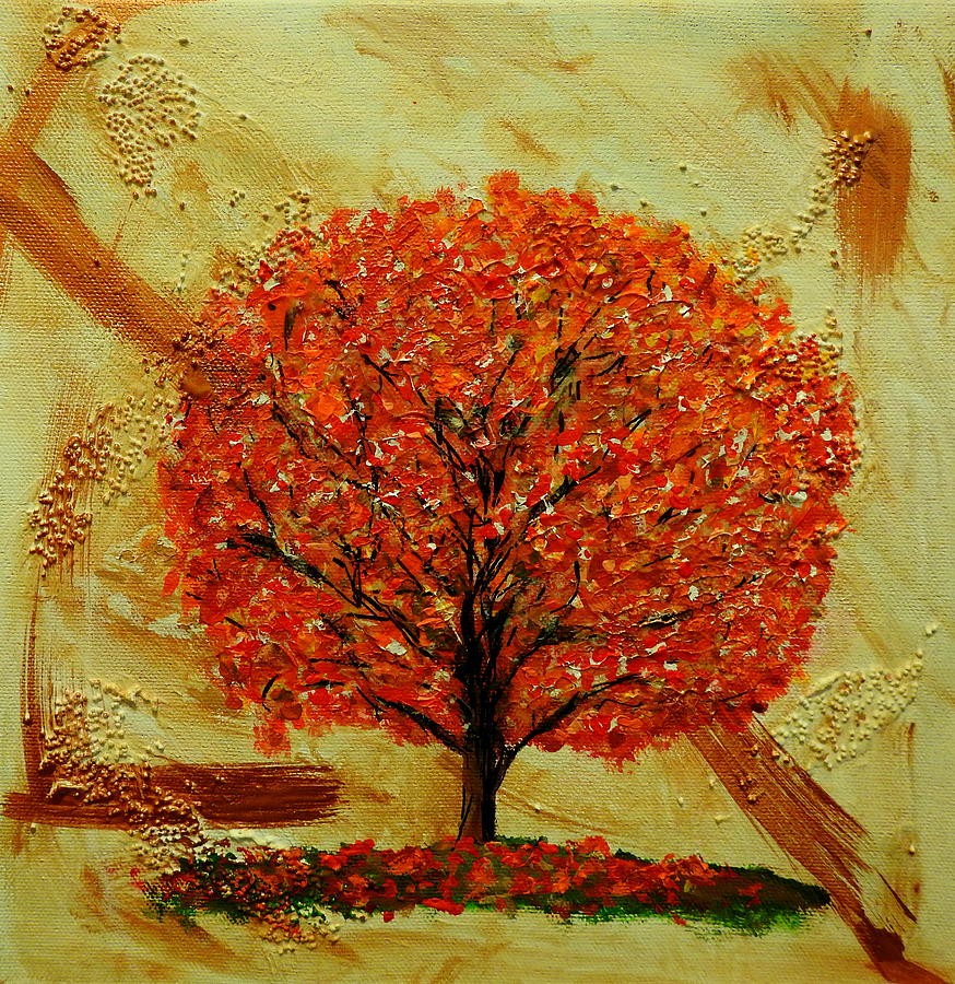 Autumn Painting by Betty-Anne McDonald