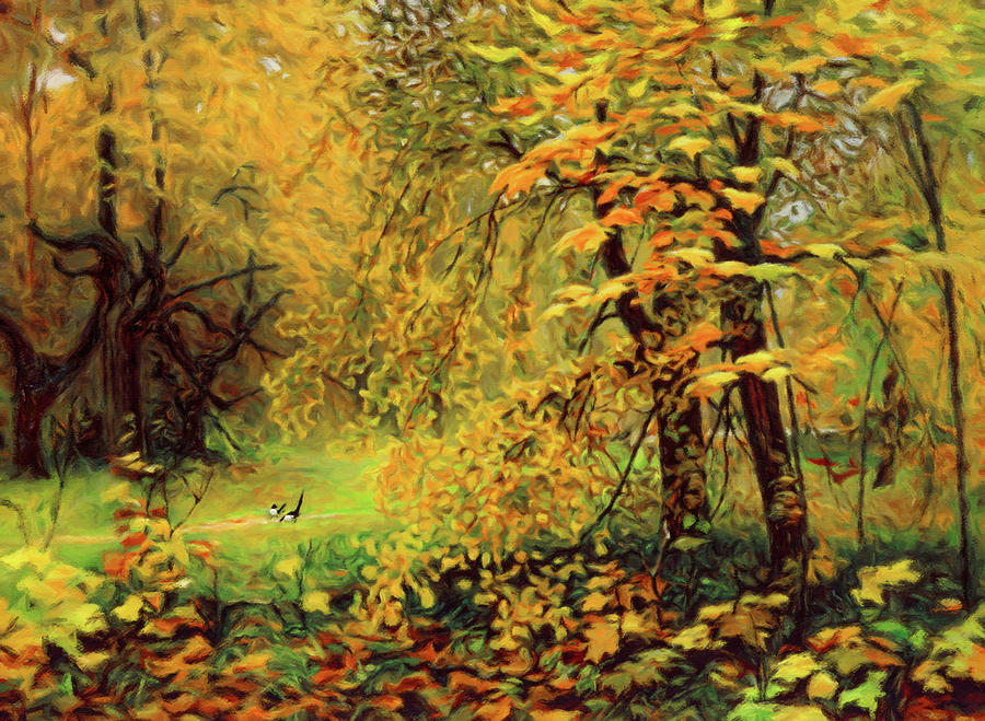 Autumn Bliss Of Color Mixed Media by Georgiana Romanovna