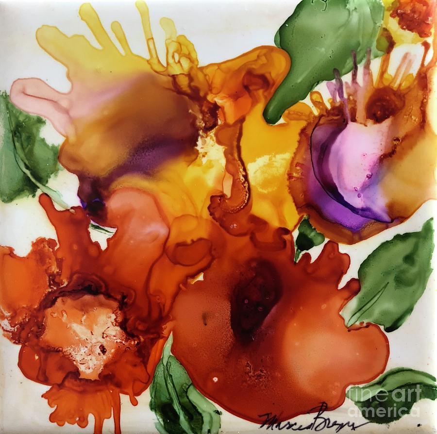 Autumn Bouquet Painting by Marcia Breznay