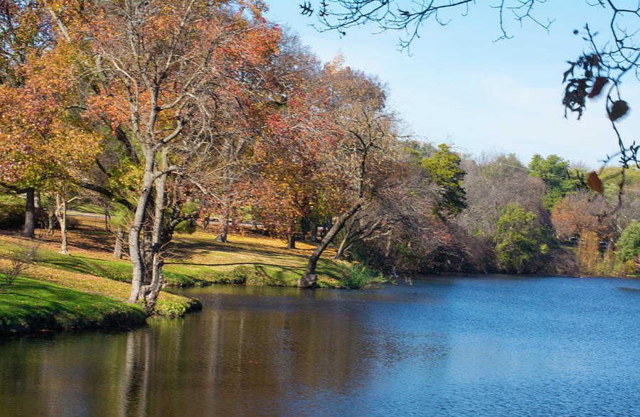 Autumn Photograph - Autumn by the Lake - 2 by Lea Rhea Photography Autumn Photograph - Autumn by the Lake - 2 by Lea Rhea Photography