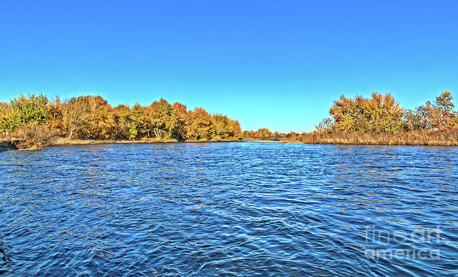 Autumn Color On The Payette Photograph by Robert Bales