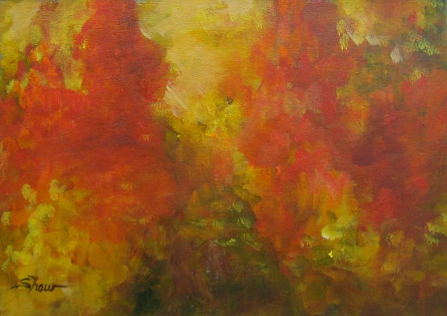 Autumn colors Painting by Beverly Shaw-starkovich