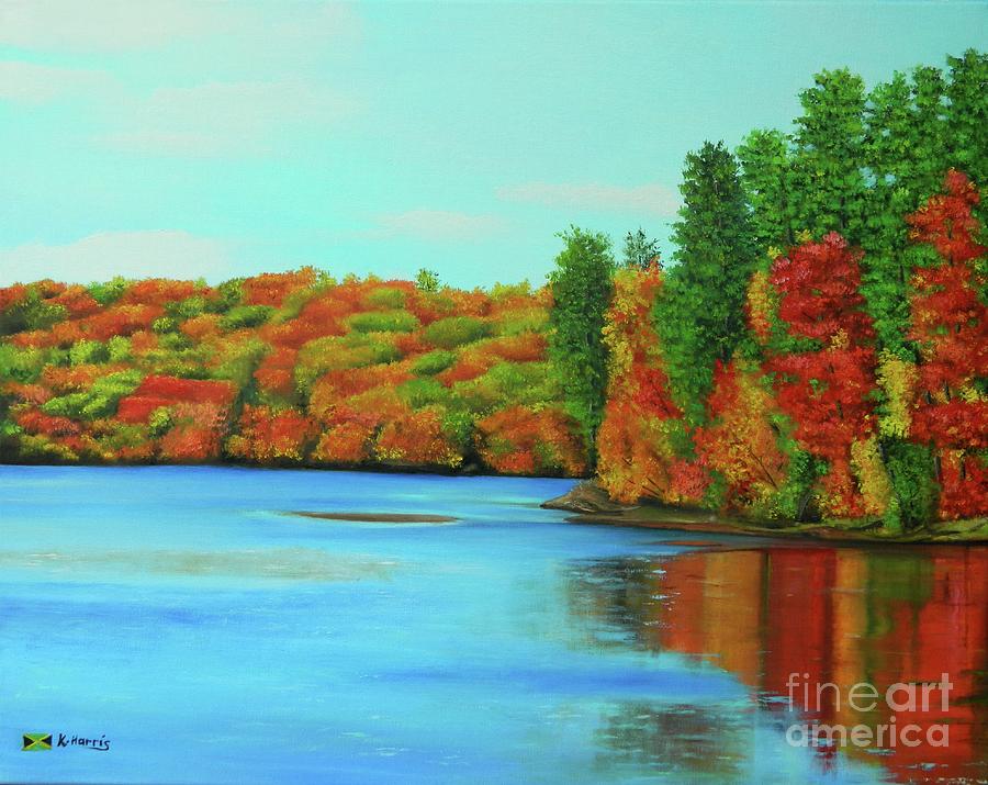 Autumn Colors Painting by Kenneth Harris