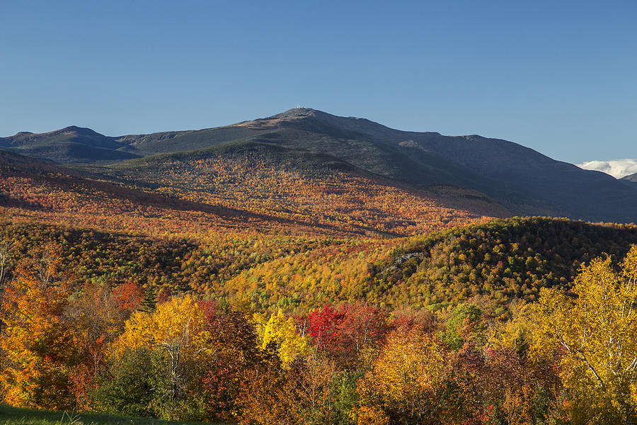 Autumn Colors on Mount Washington Photograph by White Mountain Images