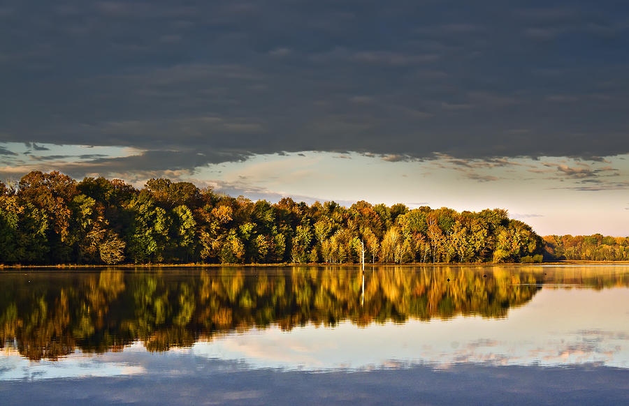 Autumn Colors on the Savannah River 2 Photograph by Michael Whitaker