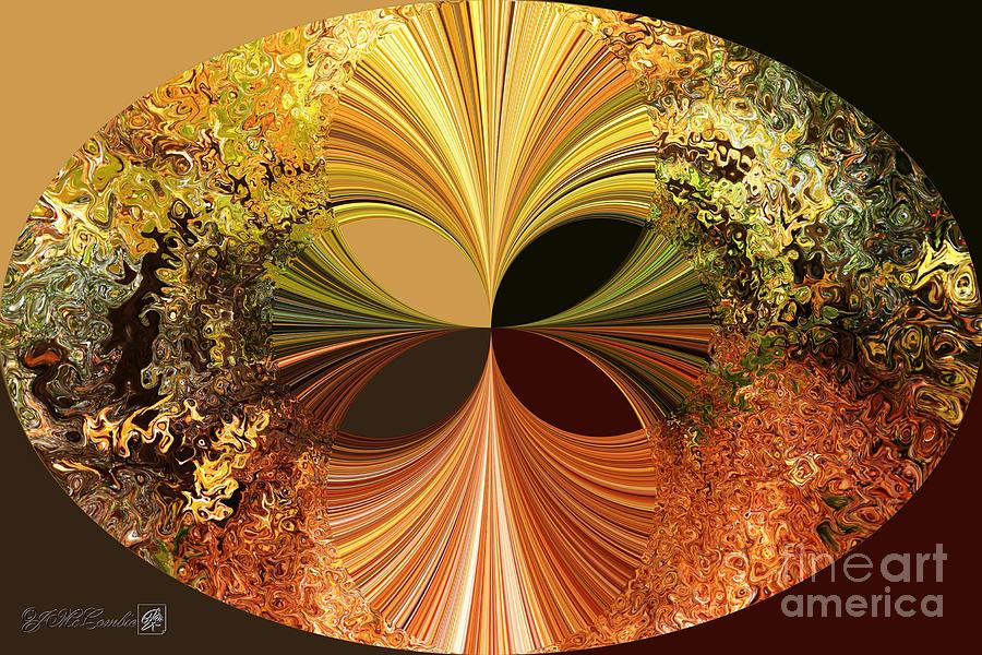 Autumn Colours Abstract Digital Art by J McCombie