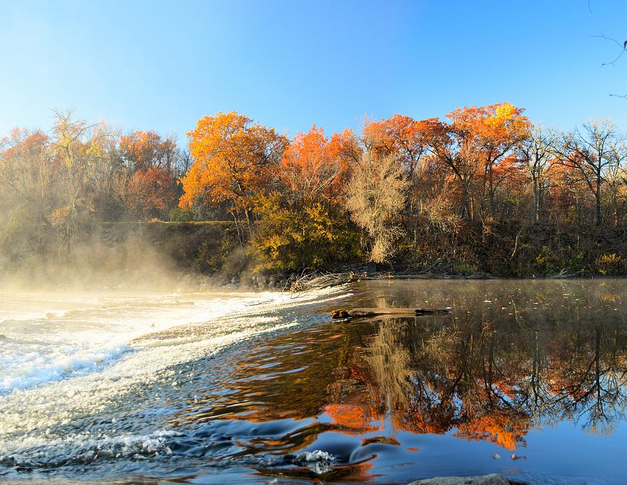 Autumn Dam 2 Photograph by Bonfire Photography