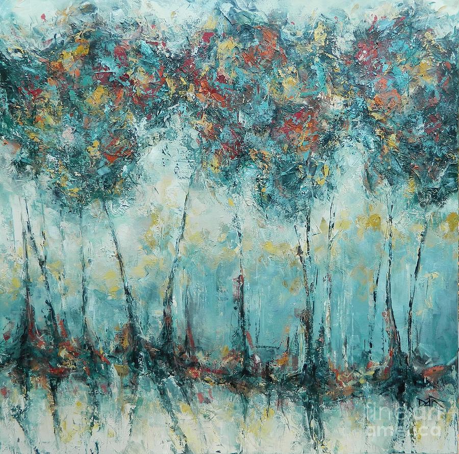 Autumn Dance Painting by Dan Campbell