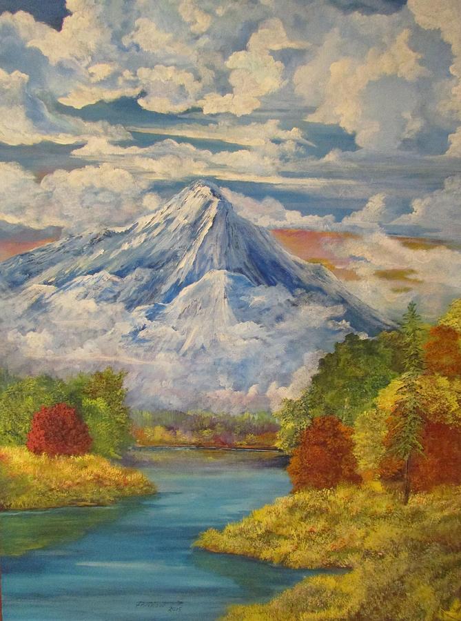 Autumn Painting by Dave Farrow