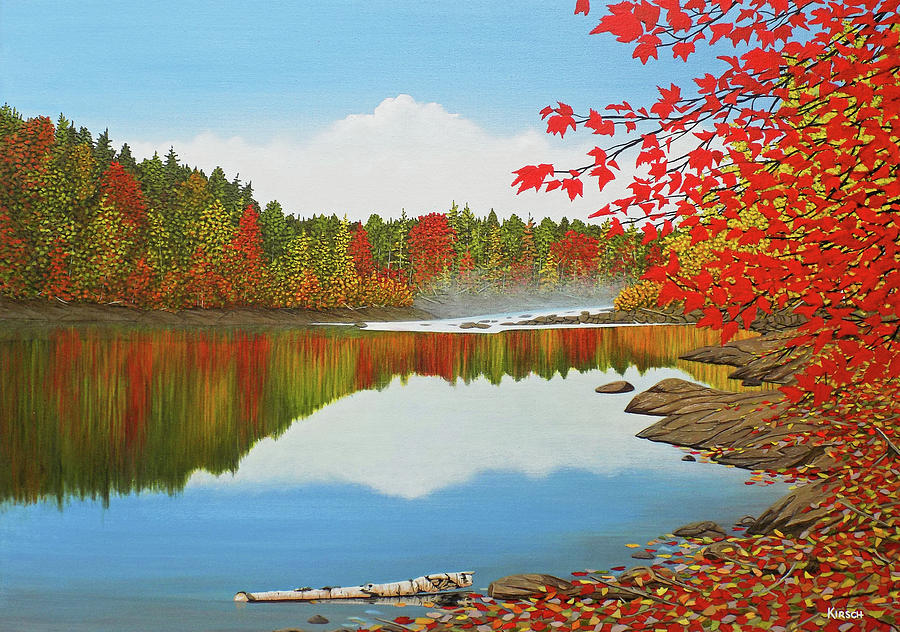 Autumn Dream Painting by Kenneth M Kirsch