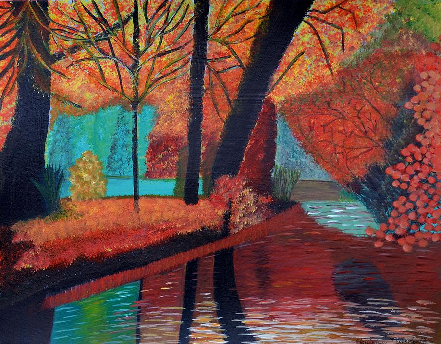 Autumn Dreams Painting by Magdalena Frohnsdorff