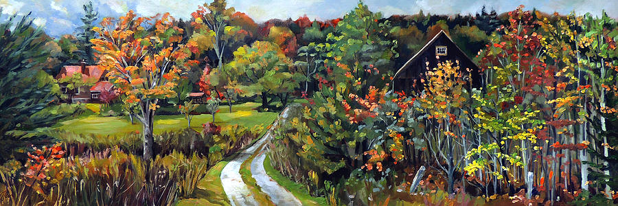 Autumn Explosion in Vermont by Nancy Griswold Autumn Explosion in Vermont by Nancy Griswold