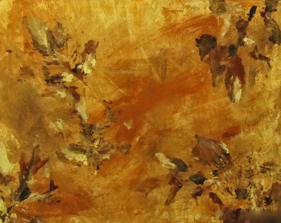 Autumn Fades Painting by Lorraine Centrella