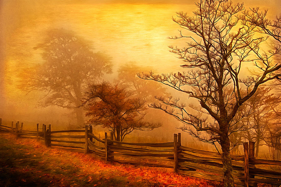Autumn Fall Colors 3 AP Painting by Dan Carmichael