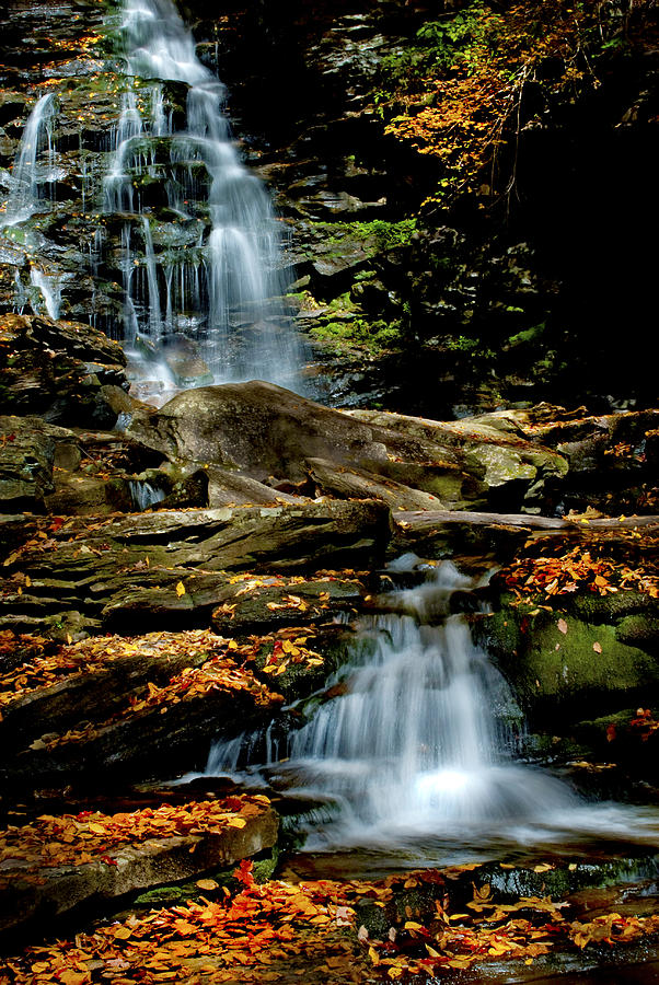 Ricketts Glen Photograph - Autumn Falls - 2885 by Paul W Faust - Impressions of Light Ricketts Glen Photograph - Autumn Falls - 2885 by Paul W Faust - Impressions of Light