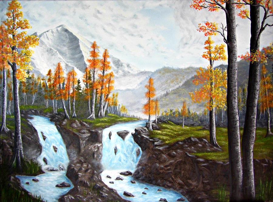 Autumn Falls Painting