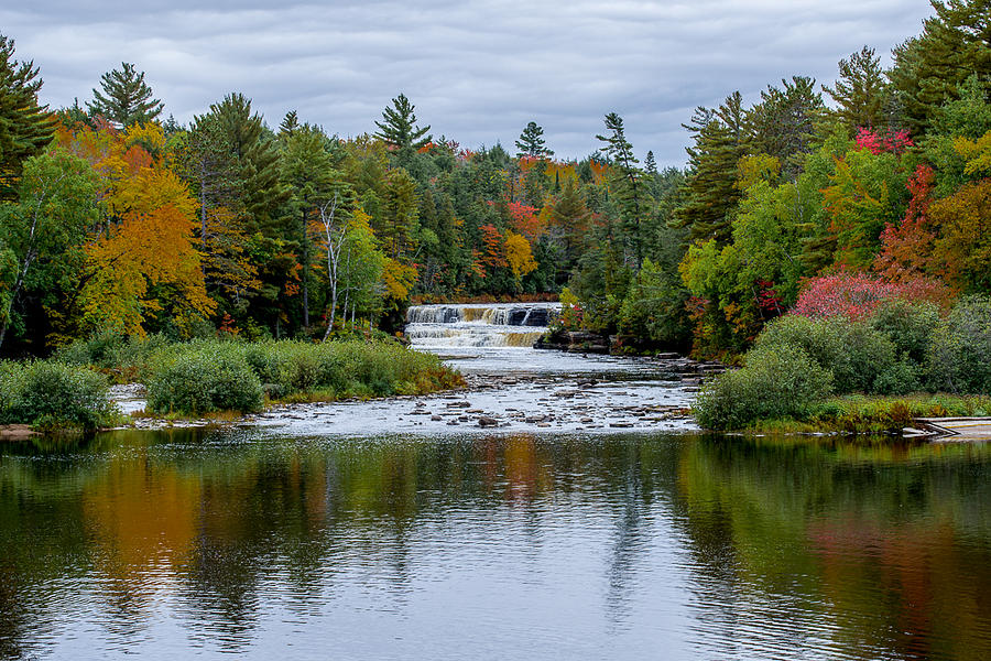 Autumn Falls Photograph by Randy Gebhardt | Fine Art America