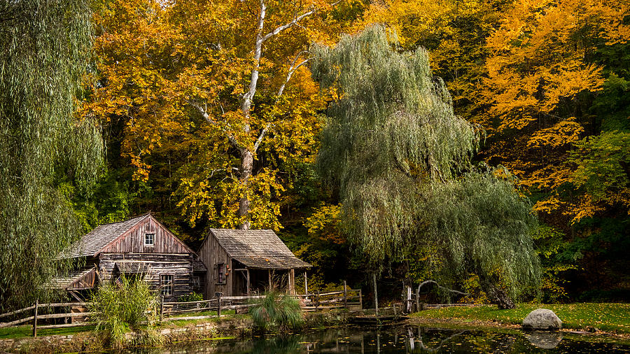 Autumn Farm Photograph by Glenn DiPaola