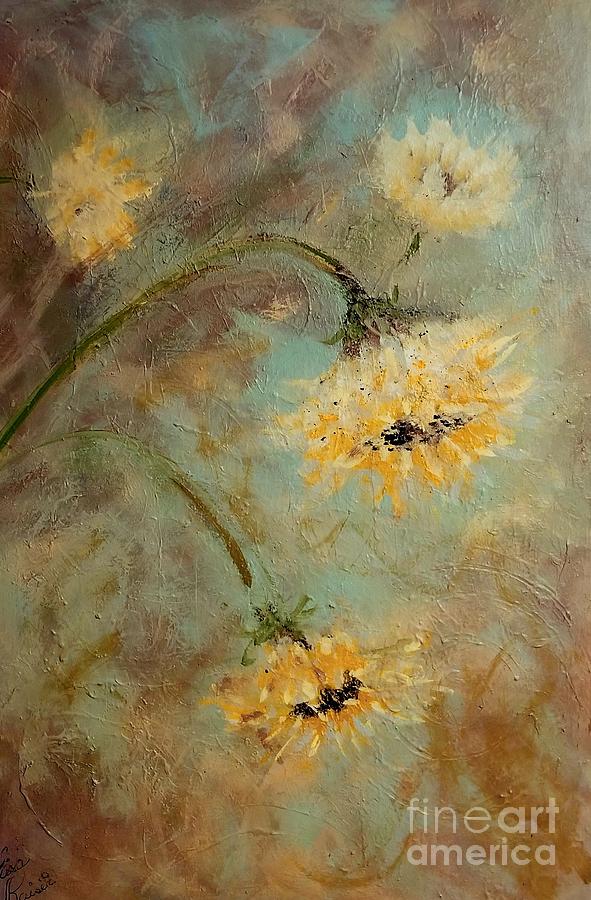 Autumn Floral Painting Painting by Lisa Kaiser